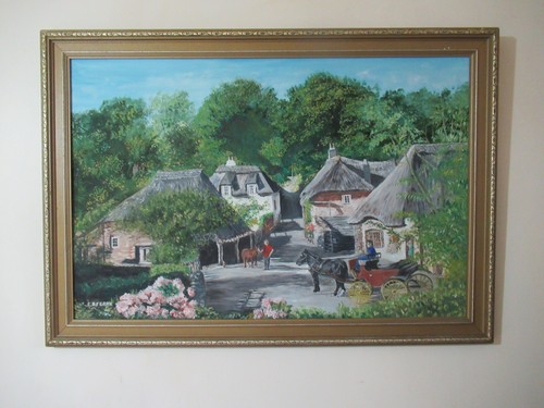 Large vintage naive - vintage, cockington
