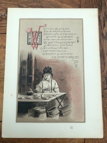 1899 illustrated large - , print