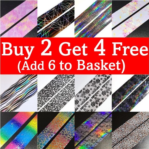 Nail art foils holographic - foils,