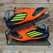 Adidas Football Boots Mens Size UK 6 Adizero F50 XTRX SG Black Orange 2012