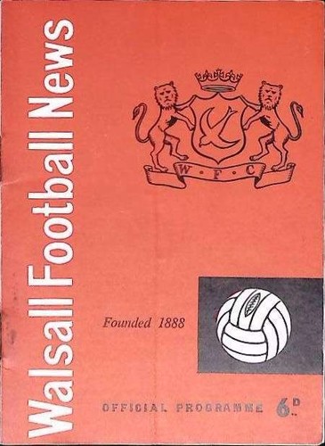 1964 walsall v - walsall,