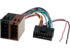 Sony Cdx Mdx Mex 16 pin new wiring harness loom wire iso fittings connector ISO 