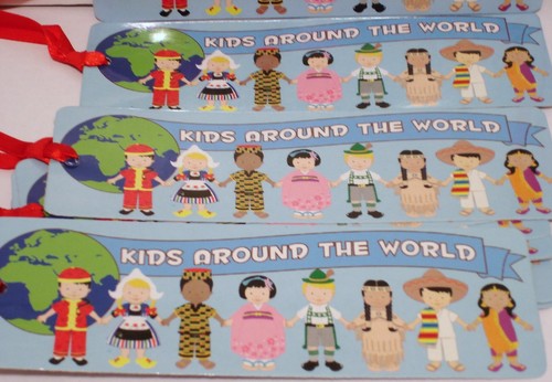 Bookmarks paper multicultural - bookmarks,