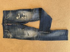 Dsquared2 Men’s Tidy Biker Blue Jeans - Size 46 (30/31“ Waist)