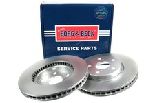 2x Brake Discs Pair Vented fits LEXUS IS200d Mk2 2.2D Front 10 to 12 2AD-FTV Set