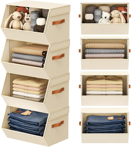 Stackable wardrobe storage - stackable,