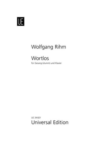 Wortlos score voice - wortlos,