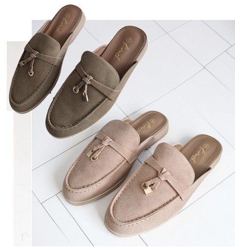 Womens flat mule - womens, loafers
