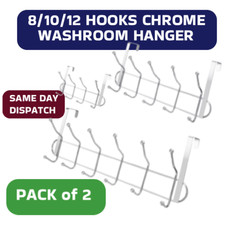 2 Pcs 8-12 Hooks Over the Door