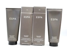 2x ESPA Men Dual Action 200ml SHAVEMUD For All Skin Types NEW/BOXED - B10