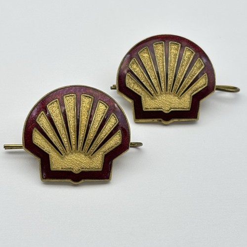 Pair vintage shell tanker - pair,