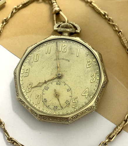 Antique 1922 illinois - illinois, pocket