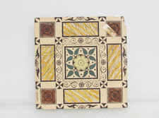 Victorian ceramic tile floral - ceramic,