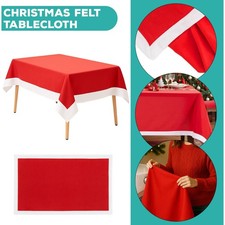 Christmas Red Table Cover