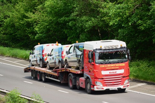 Truck photo 12x8 daf - xf,