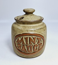 Tremar Mint Sauce Pot Country Kitchen Dinner Table Storage Jar Pottery Homestyle