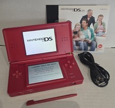 Nintendo Ds Lite Console Red