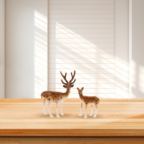 Pcs miniature deer - pcs,