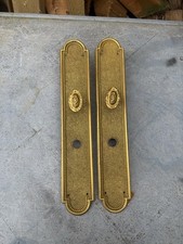Pair Of Vintage French Brass