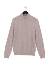 Farhi Men's Jumper L Tan 100%