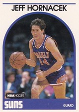 1989-90 NBA Hoops #229 Jeff Hornacek Phoenix Suns Rookie Card
