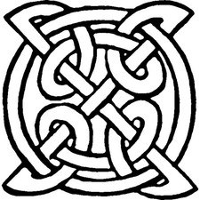 'Celtic Symbol' Unmounted