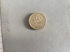 £1.00 2003 George And The Dragon Gibraltar Coin