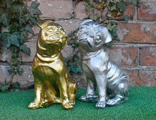 Bulldog dog garden ornament - bulldog,