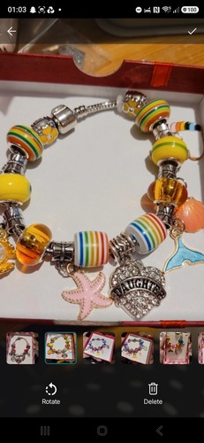 Handmade girls daughter - daughter, charm