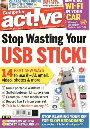 Computer active magazine issue - computer,