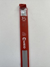 Metal Double Ended Pointed Knitting Needles 2.75 mm - 3.75 mm