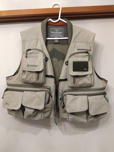 Simms fishing vest - fishing, size