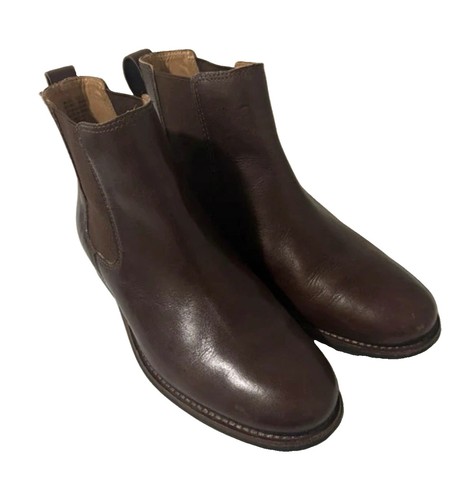 Bean brown leather - brown,