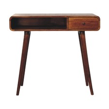 Curved Solid Mango Wood