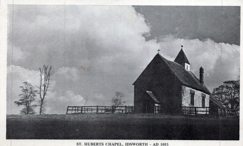 England postcard idsworth - postcard, st