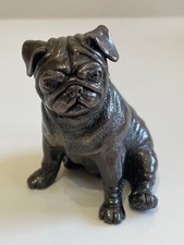 Pug Cold cast Bronze Resin