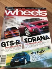 WHEELS Car magazine NOV 2004