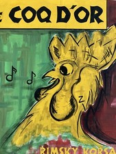 Belle Painting Gouache Poster