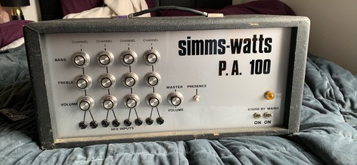 Simms watts 100 guitar - 100,