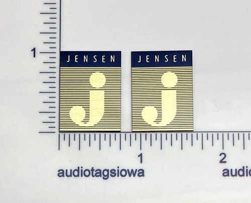 Jensen gold speaker - jensen, badge