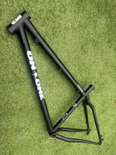On-One OnOne Inbred 26” wheel steel mtb frame black 16 inch hardtail 