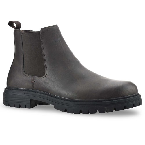 Mens wide fit zip chelsea - fit,
