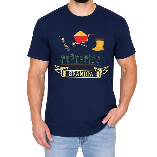 Funny gardening grandpa mens - funny,