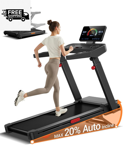 Foldable treadmills for home - foldable,