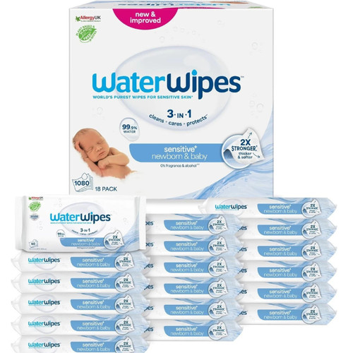 Waterwipes sensitive newborn - waterwipes,