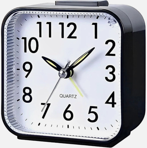 Quartz alarm clock with - quartz,