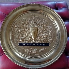 Vintage large watneys - large, brass