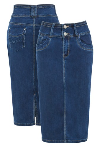 New denim pencil skirt womens - new,