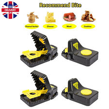 4X Heavy Duty aggressive Rat Traps self Setting The Rat Splatter Rats Catcher UK