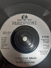 Marc Almond  - Tears run rings/Everything I wanted love to be on Parlophone labe